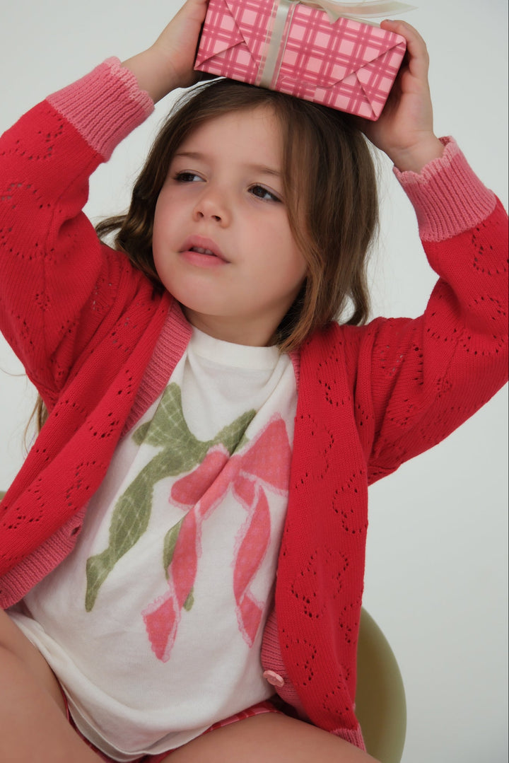 CARDIGAN | SCARLET