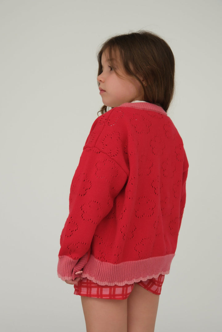 CARDIGAN | SCARLET