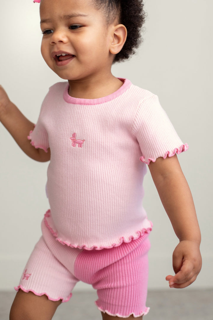 RIBBED BIKE SHORTS | MABEL