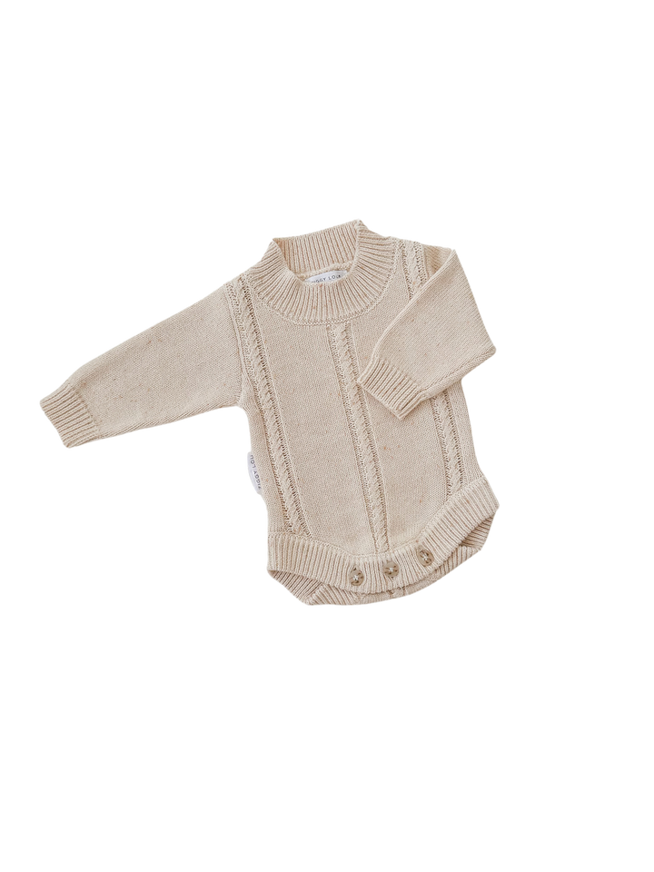HEIRLOOM ROMPER | BISCOTTI FLECK