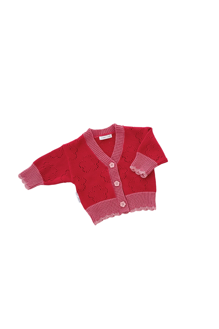 CARDIGAN | SCARLET