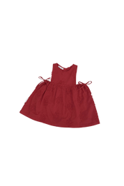 SOFIA DRESS CRIMSON