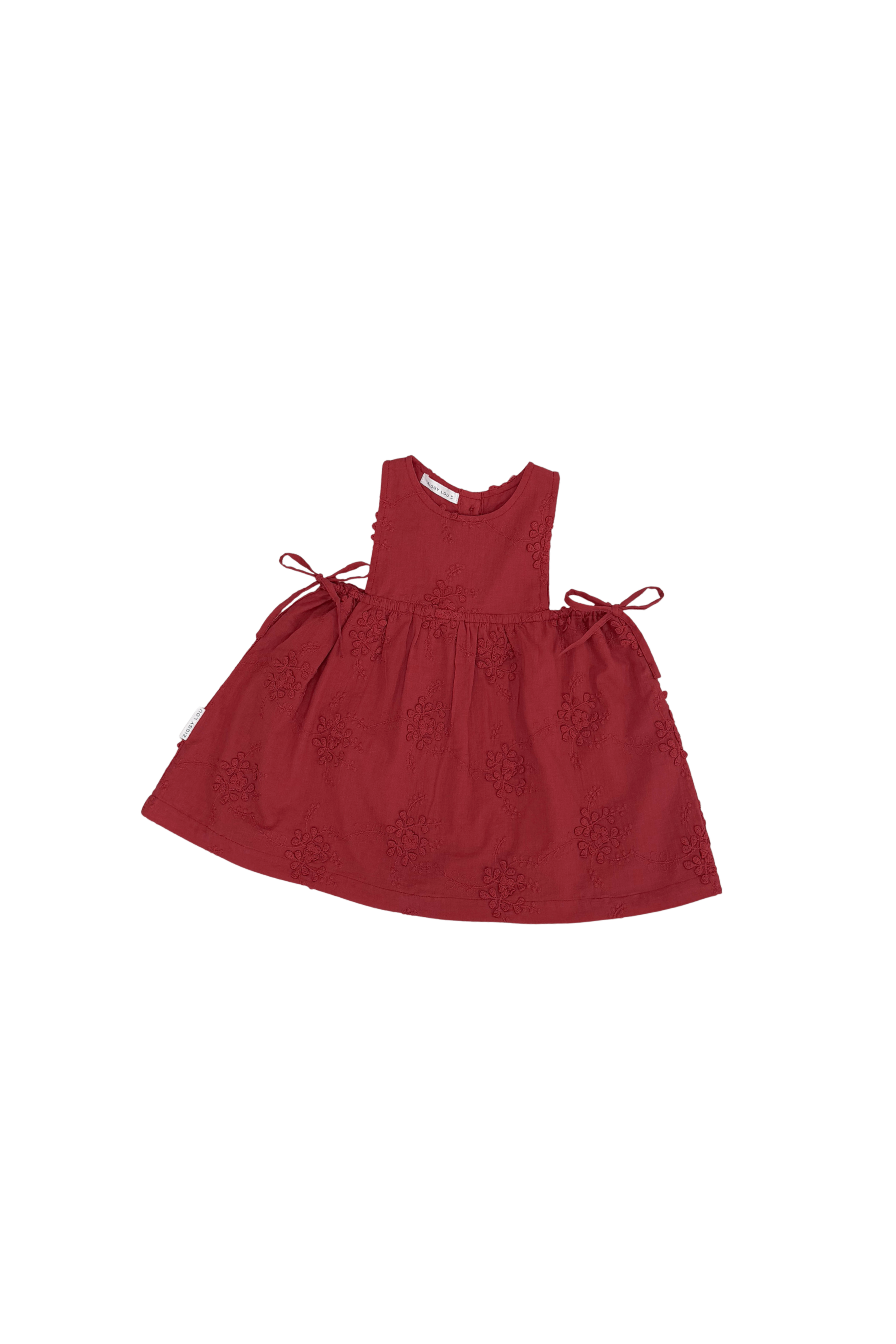 SOFIA DRESS CRIMSON