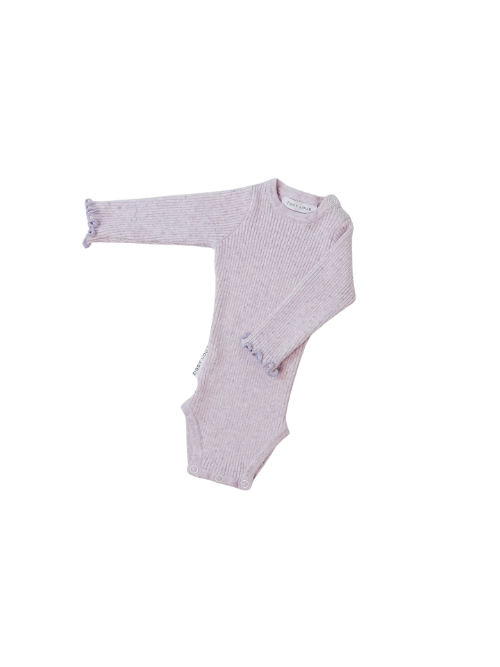 BODYSUIT LAVENDER FLECK
