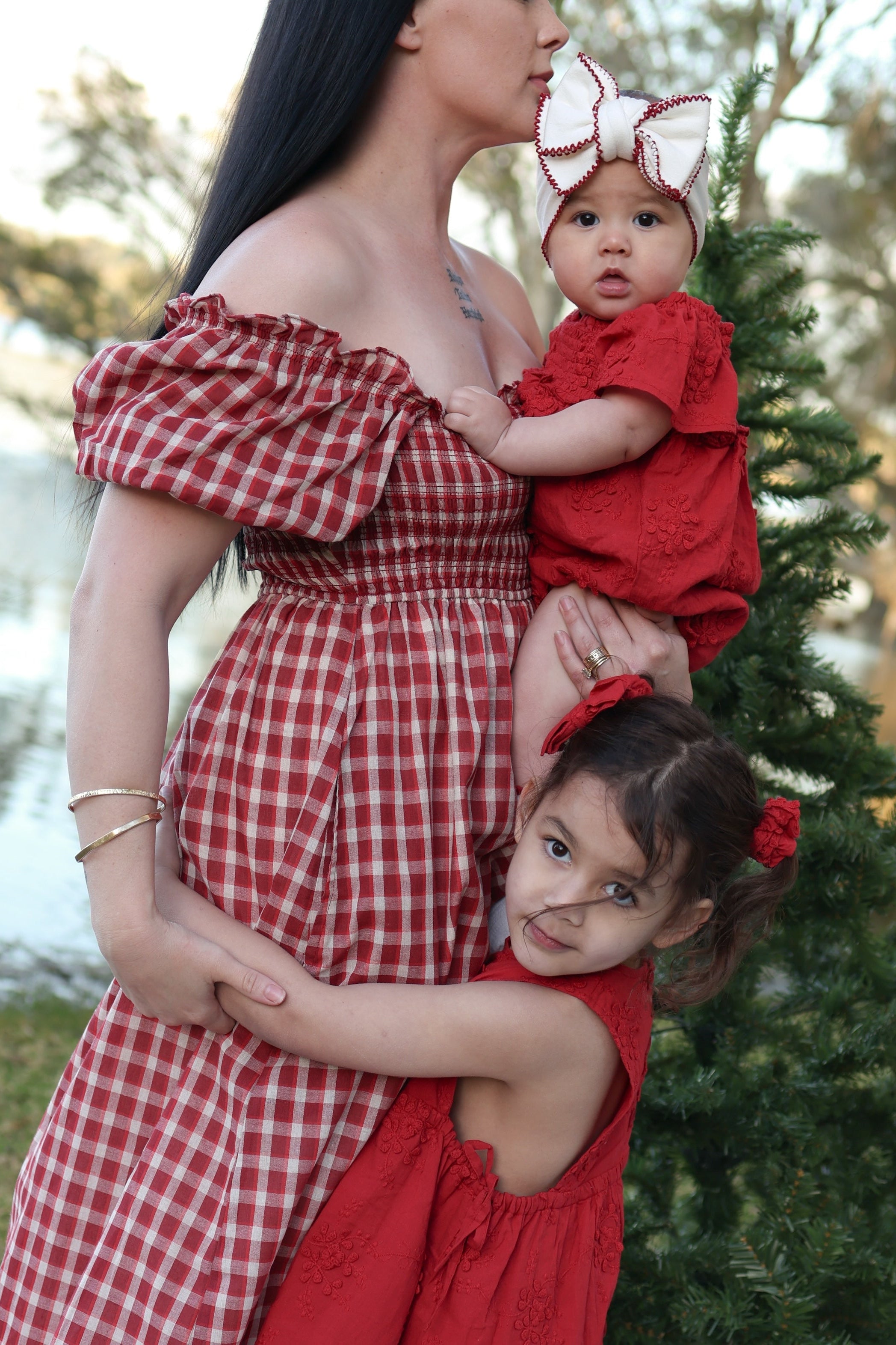 KIKI ROMPER CRIMSON