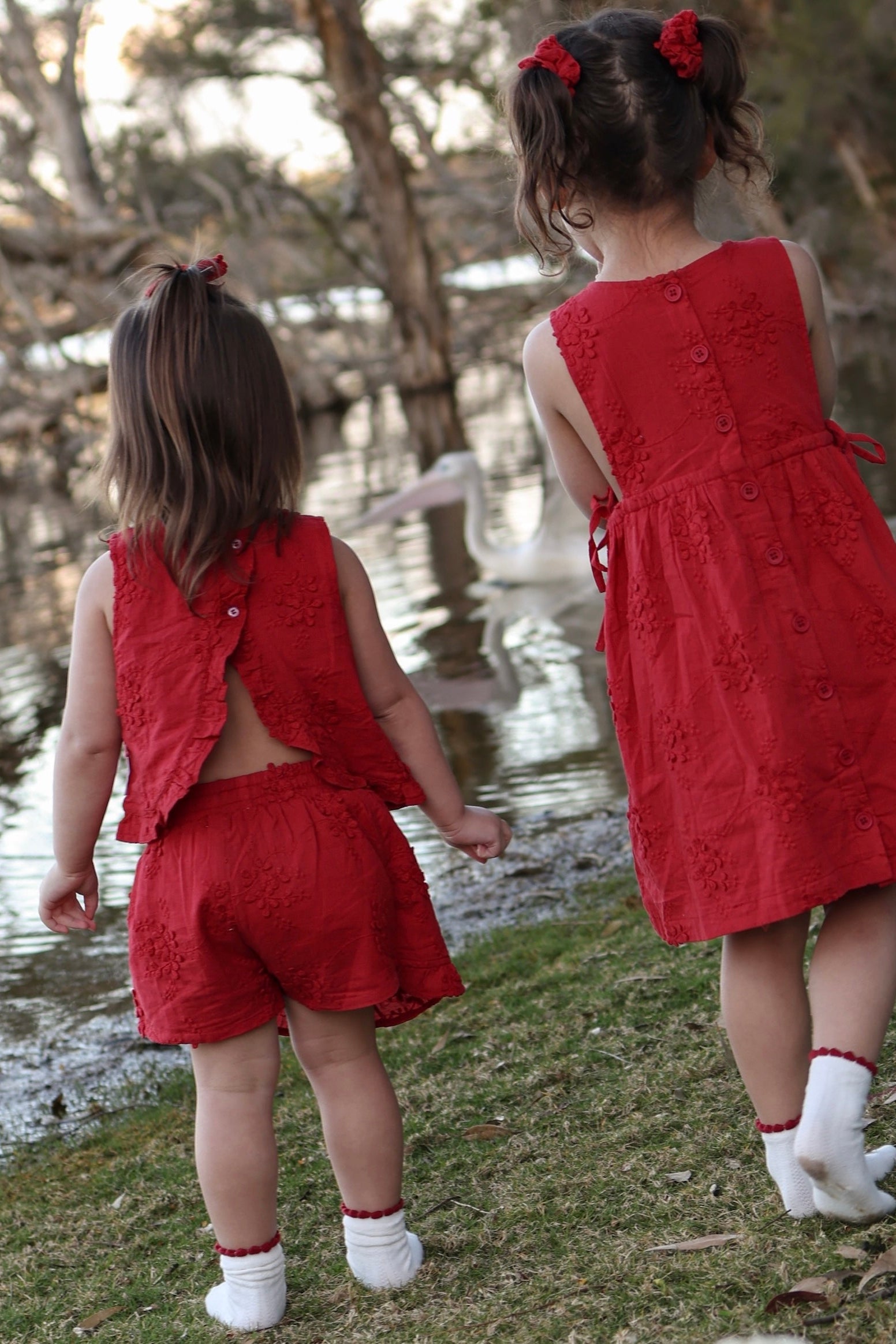 SKORT CRIMSON