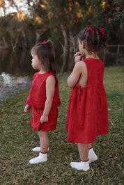 SCRUNCHIE CRIMSON