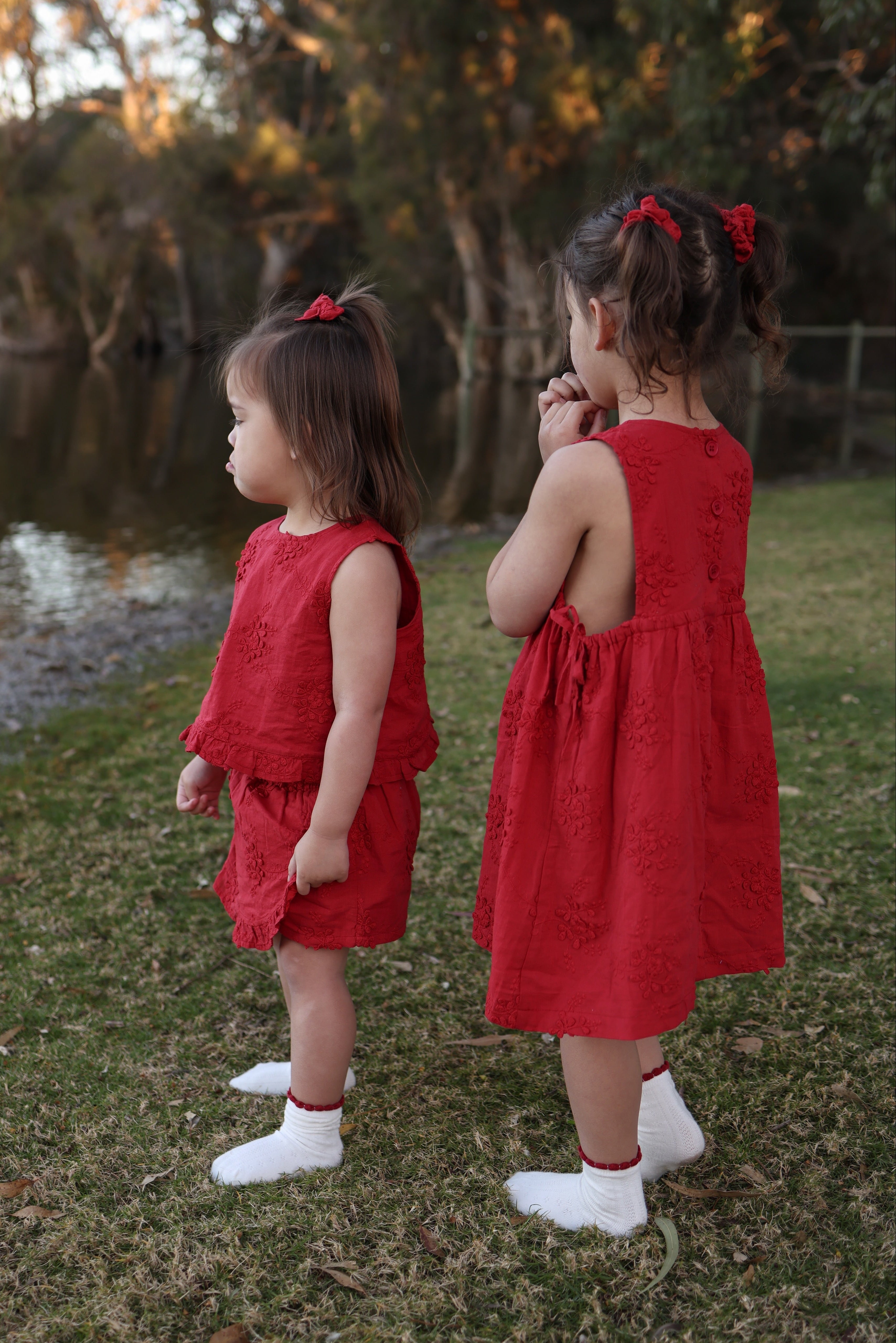 SCRUNCHIE CRIMSON