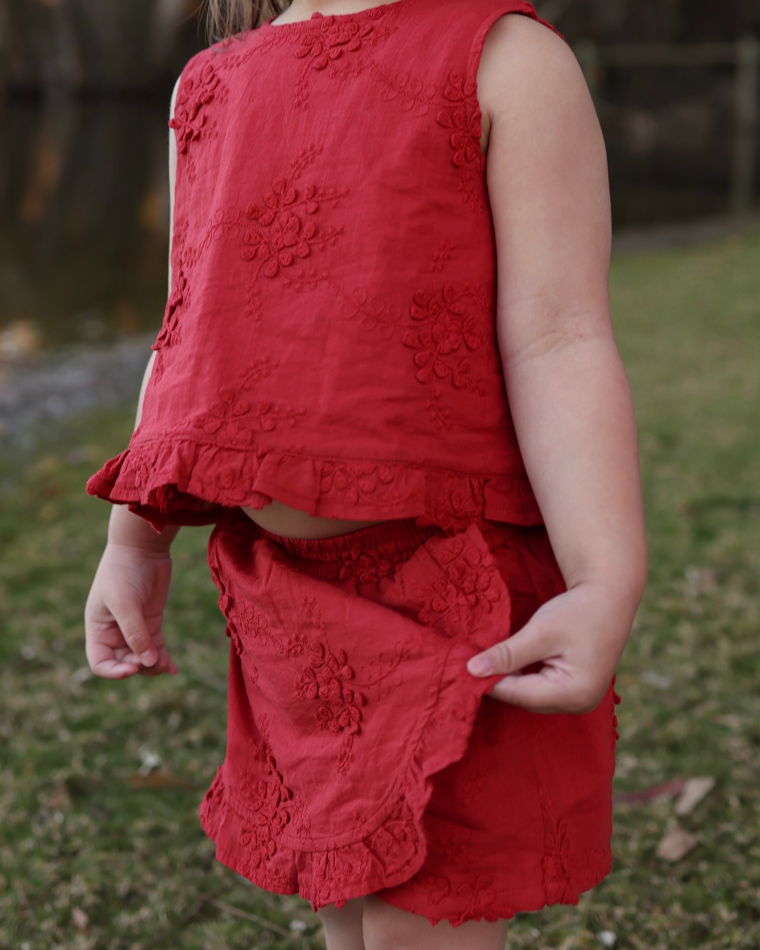 SIA SINGLET CRIMSON