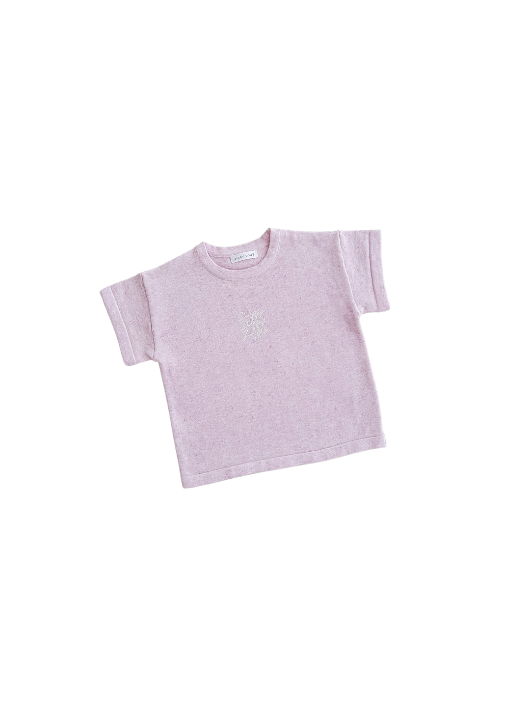 SIGNATURE TEE | LILAC FLECK (KIDS)