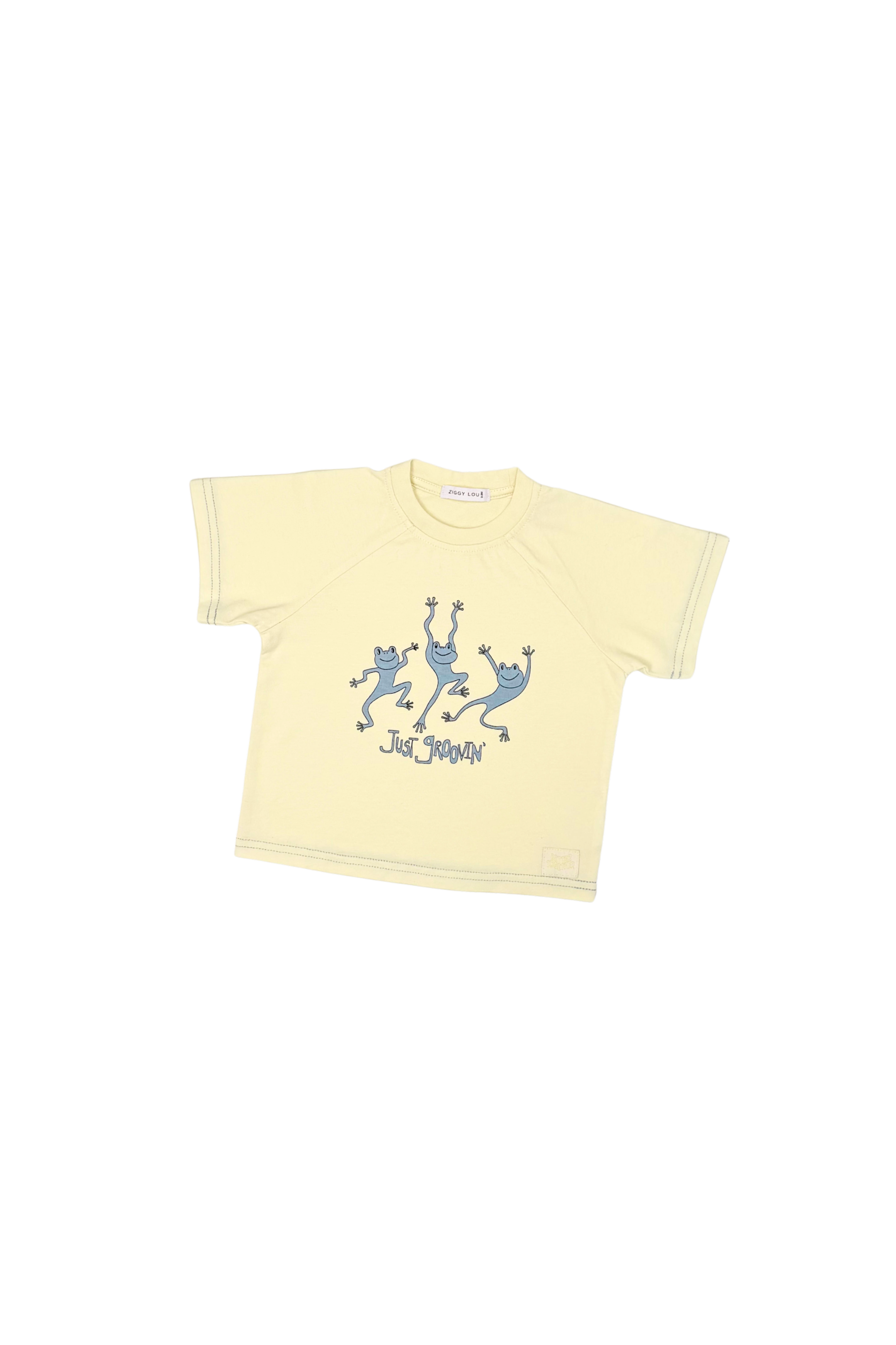 RAGLAN TEE JUST GROOVIN'