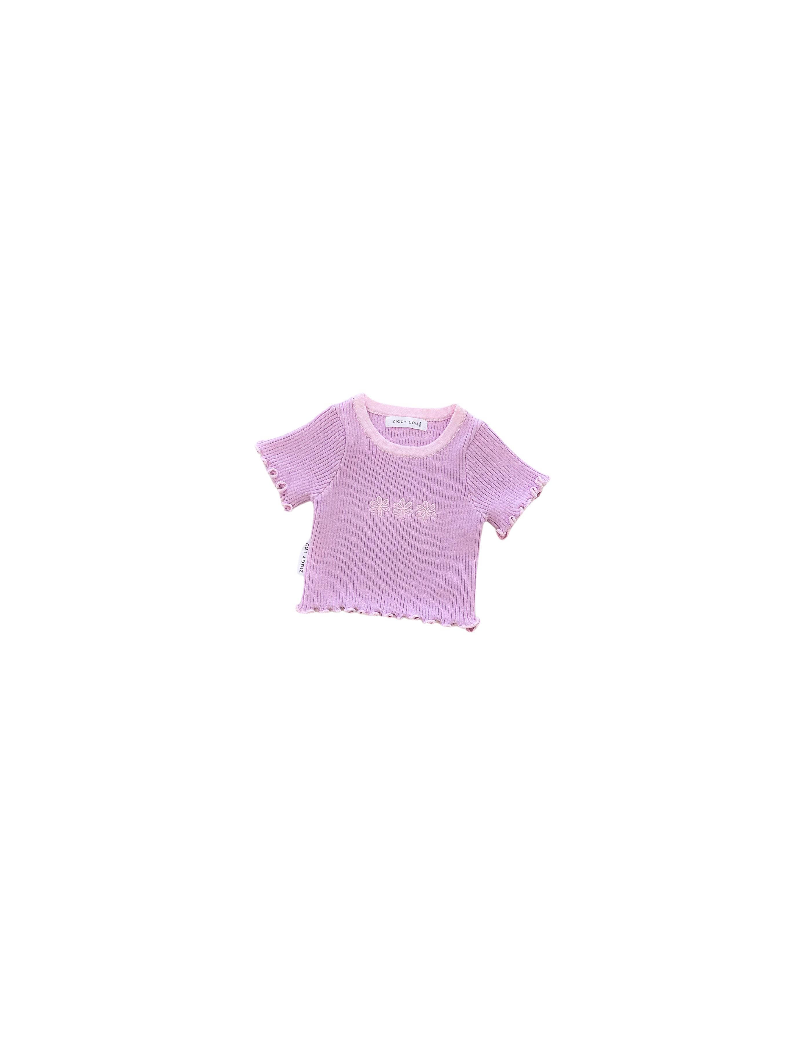 RIBBED TEE | ELOWEN