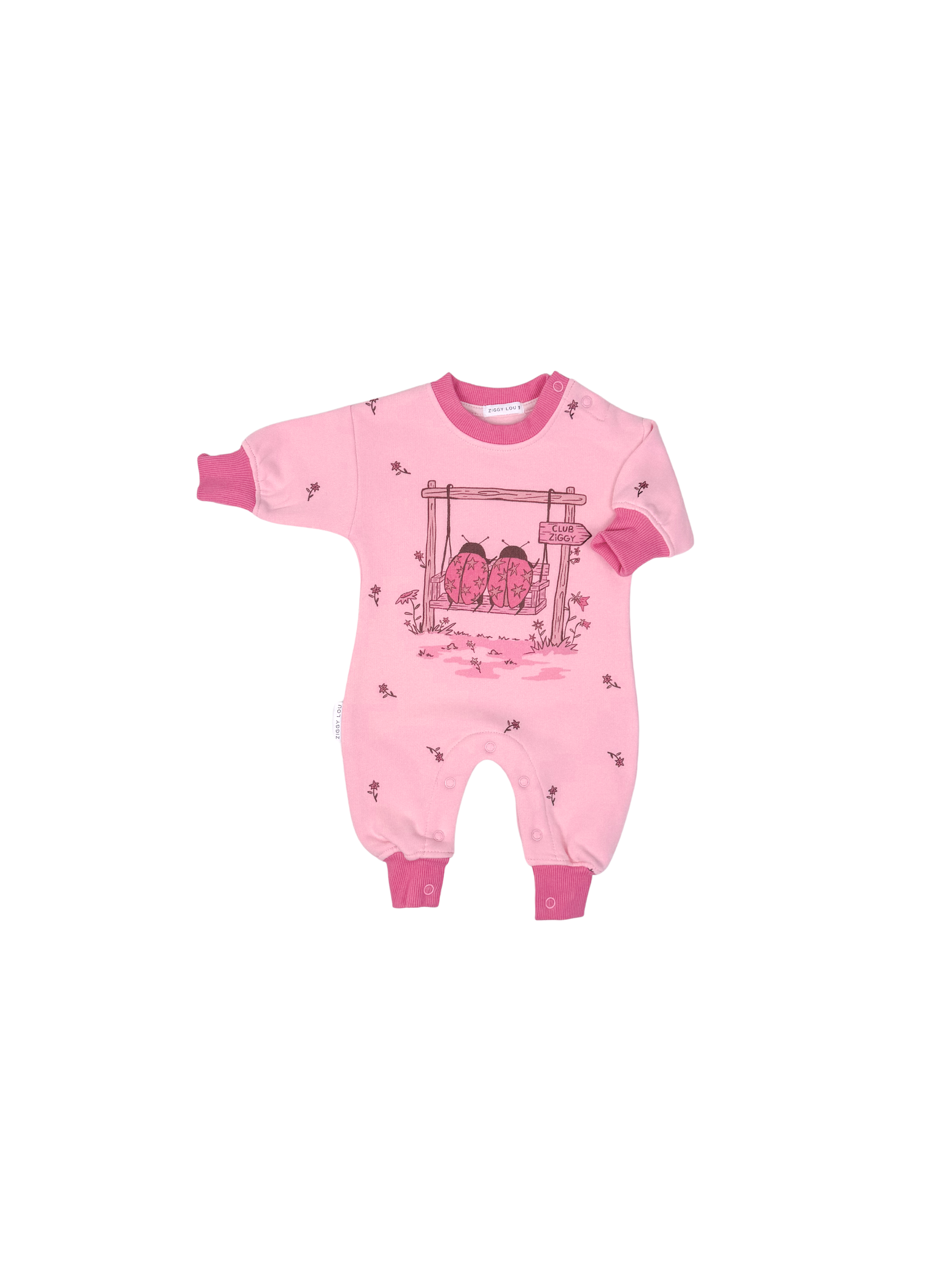 ARLO PLAYSUIT LADYBUG