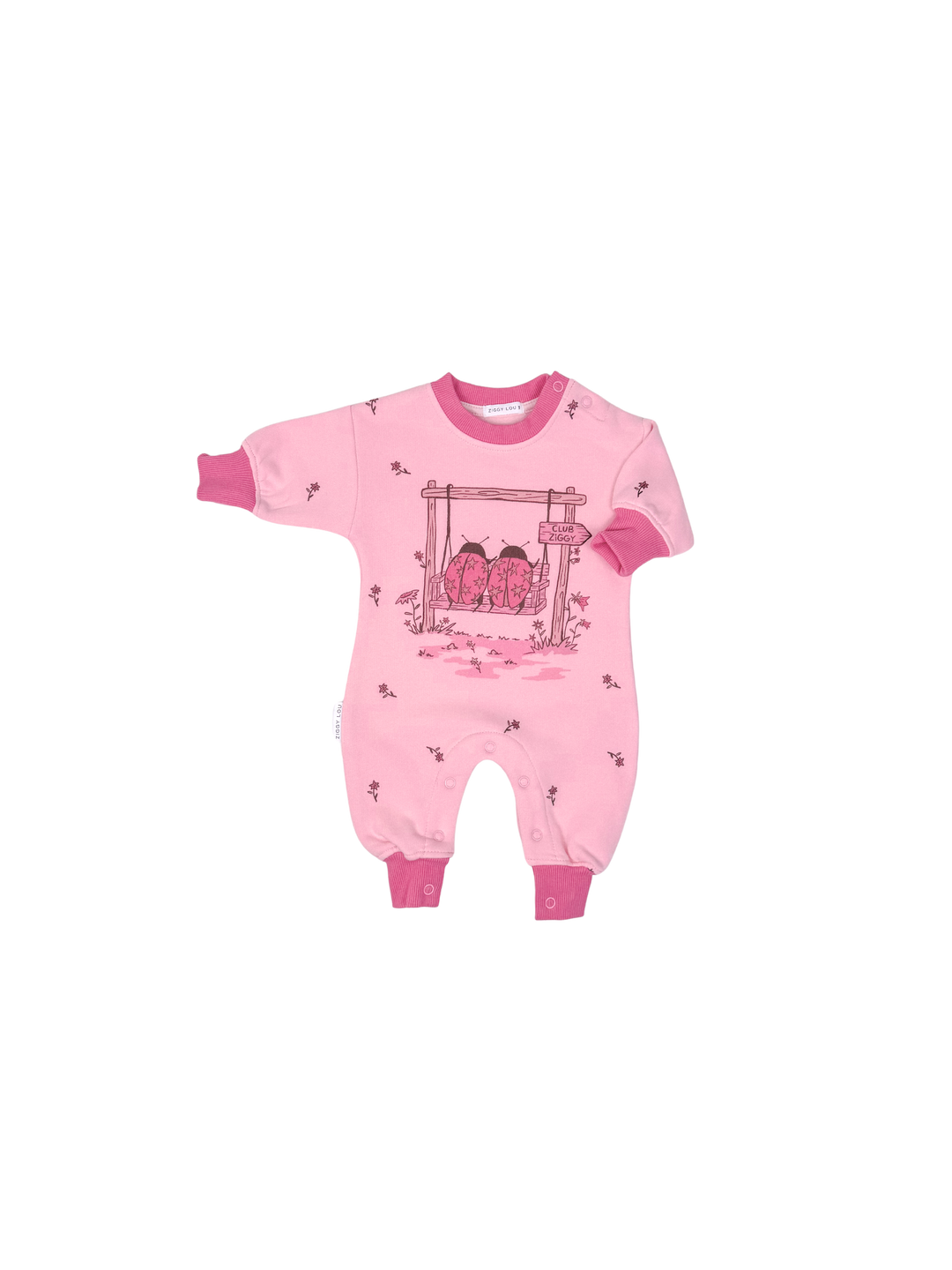 ARLO PLAYSUIT LADYBUG