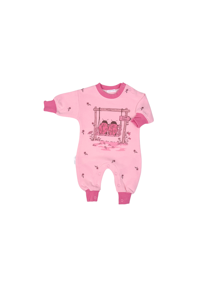 ARLO PLAYSUIT LADYBUG