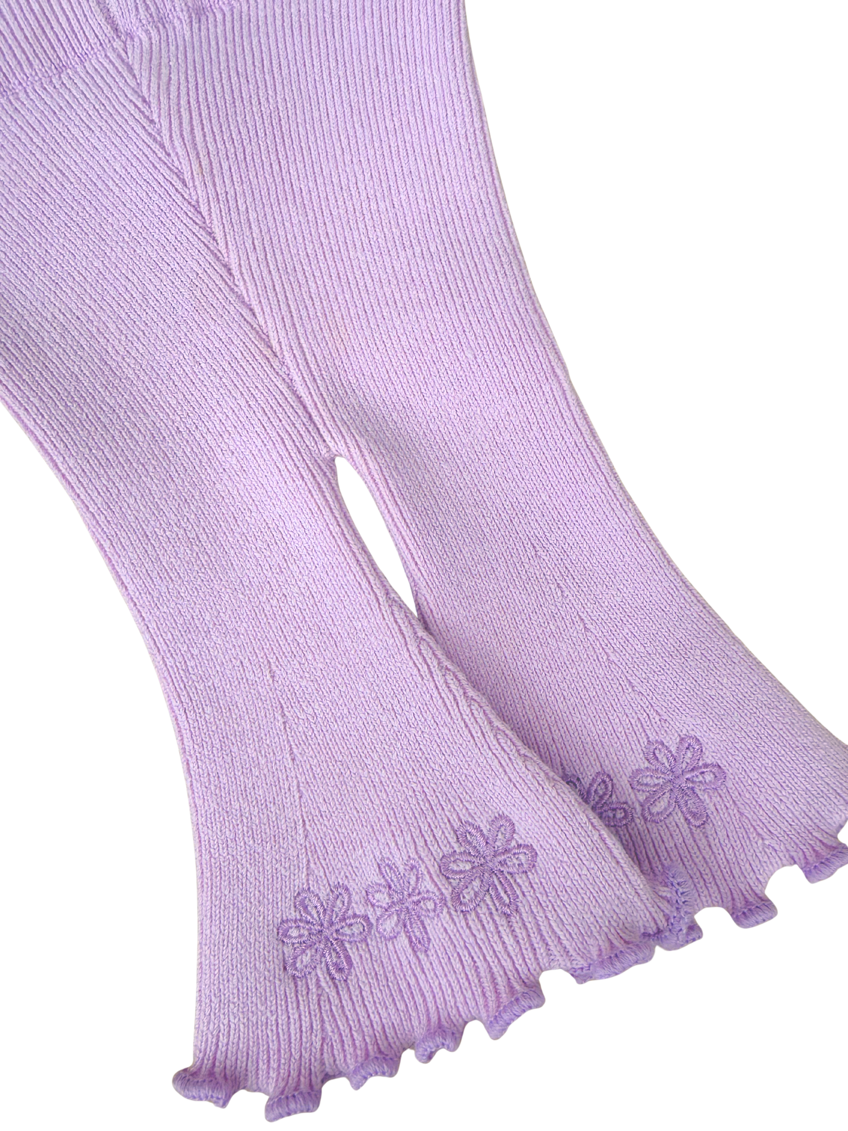 LEGGINGS FLARE LILAC