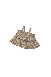LUCY SINGLET TRUFFLE CHECK