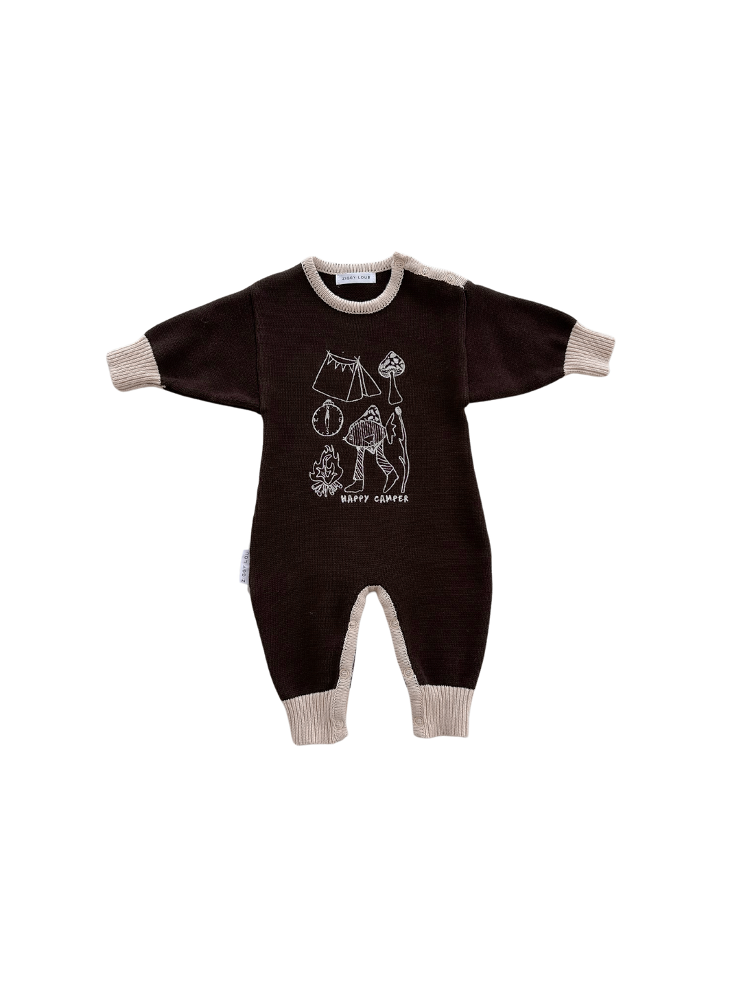 WINTER PLAYSUIT | HAPPY CAMPER