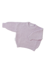 JUMPER LAVENDER FLECK