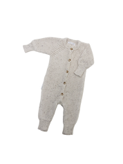 CLASSIC KNIT ROMPER COASTER FLECK
