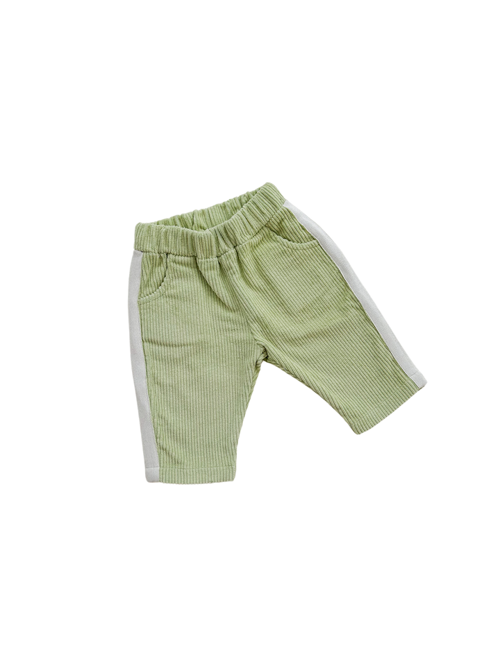 CORD PANTS | LIME