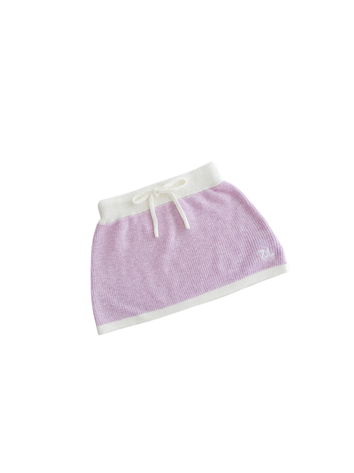 SKIRT | LILAC FLECK