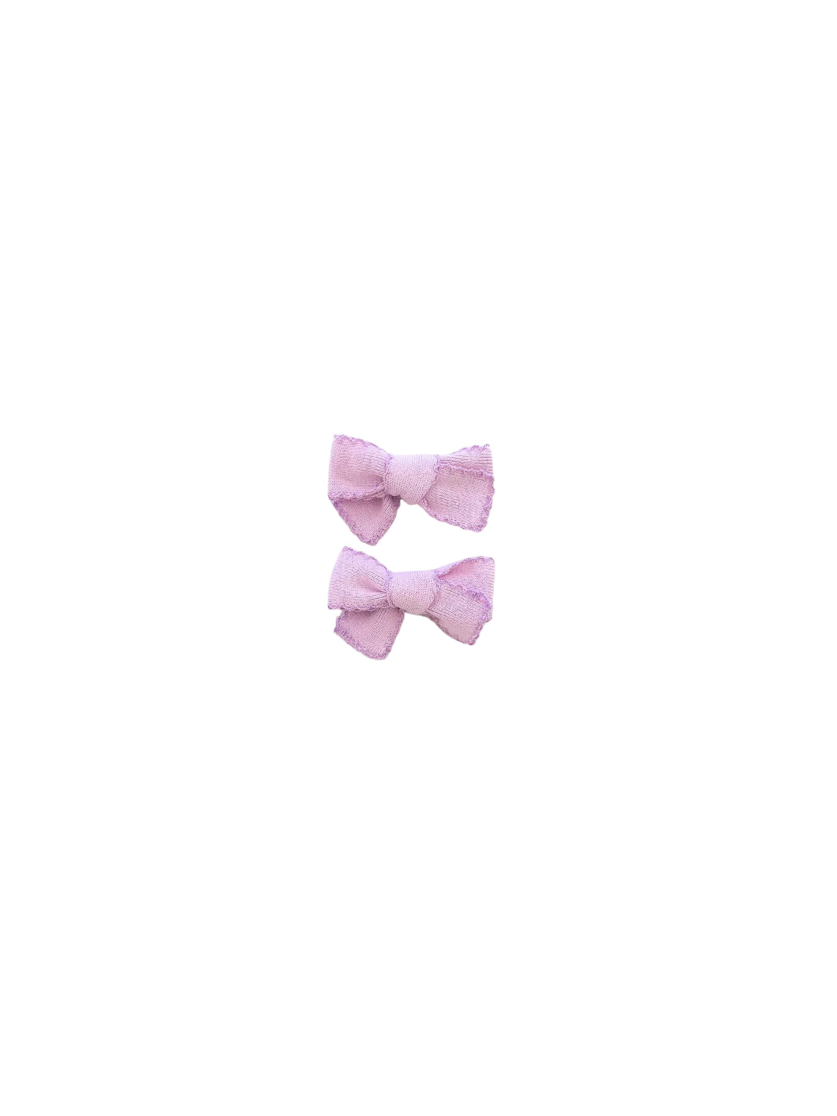 BOWS LILAC LACE