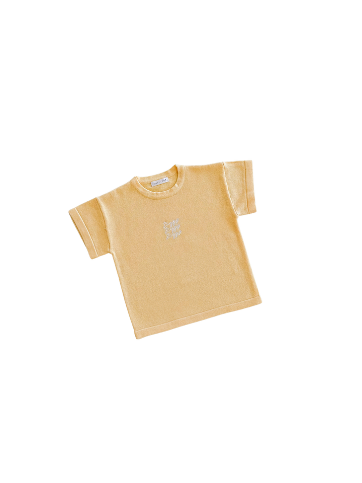 SIGNATURE TEE | BUTTER (KIDS)