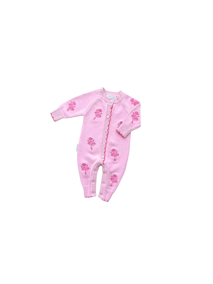 CLASSIC KNIT ROMPER POET