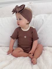 SUMMER RIBBED BODYSUIT | CLOVE