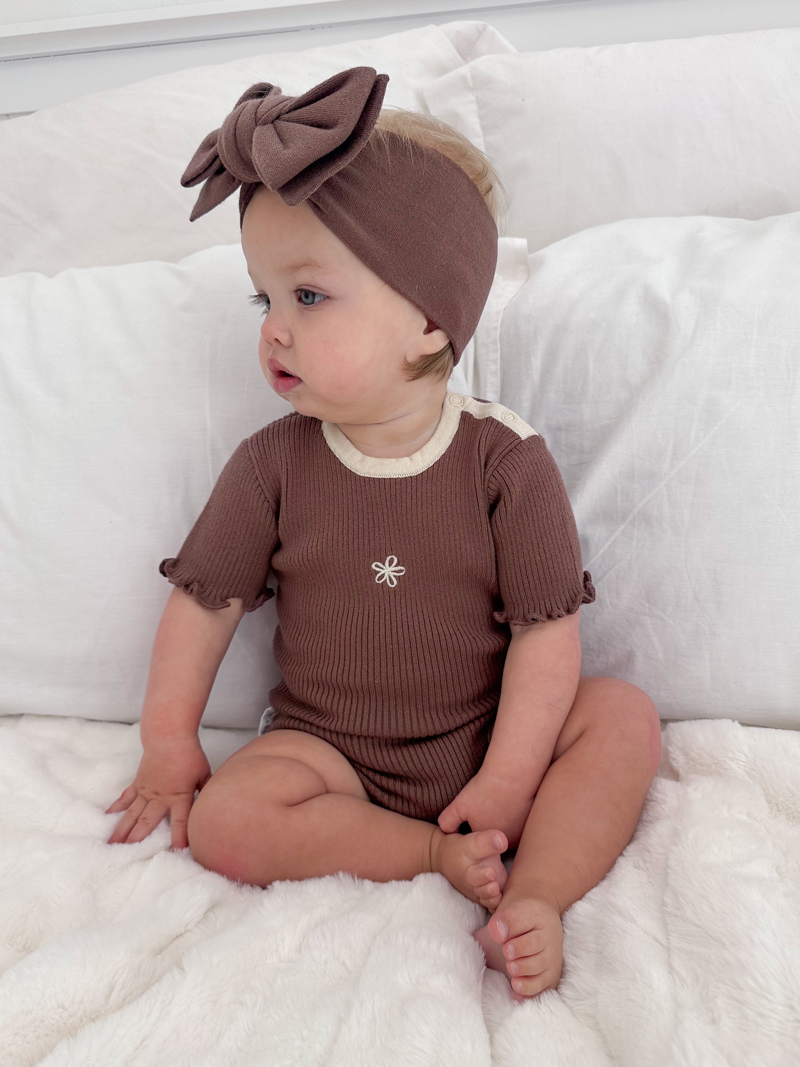 SUMMER RIBBED BODYSUIT | CLOVE