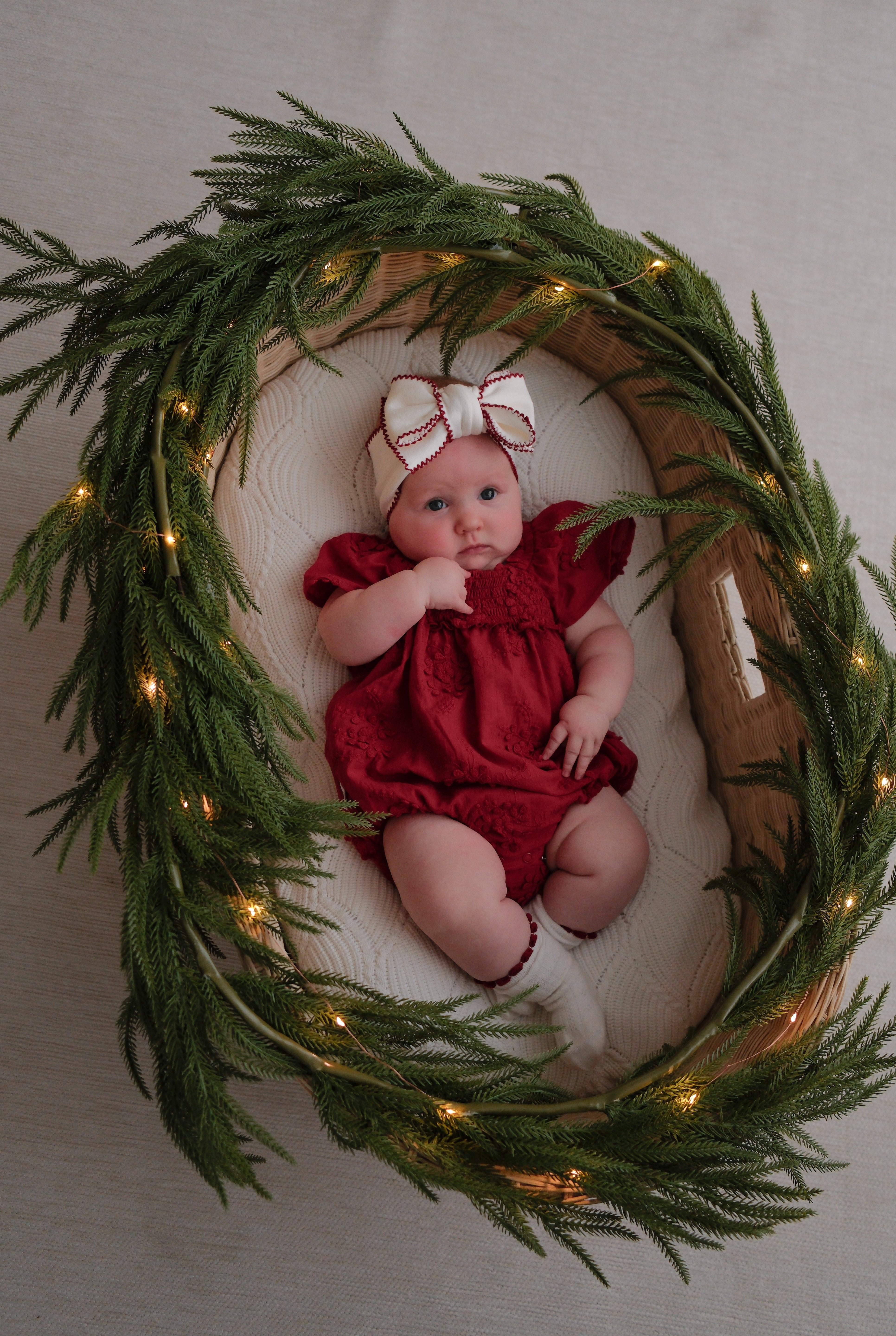 KIKI ROMPER CRIMSON
