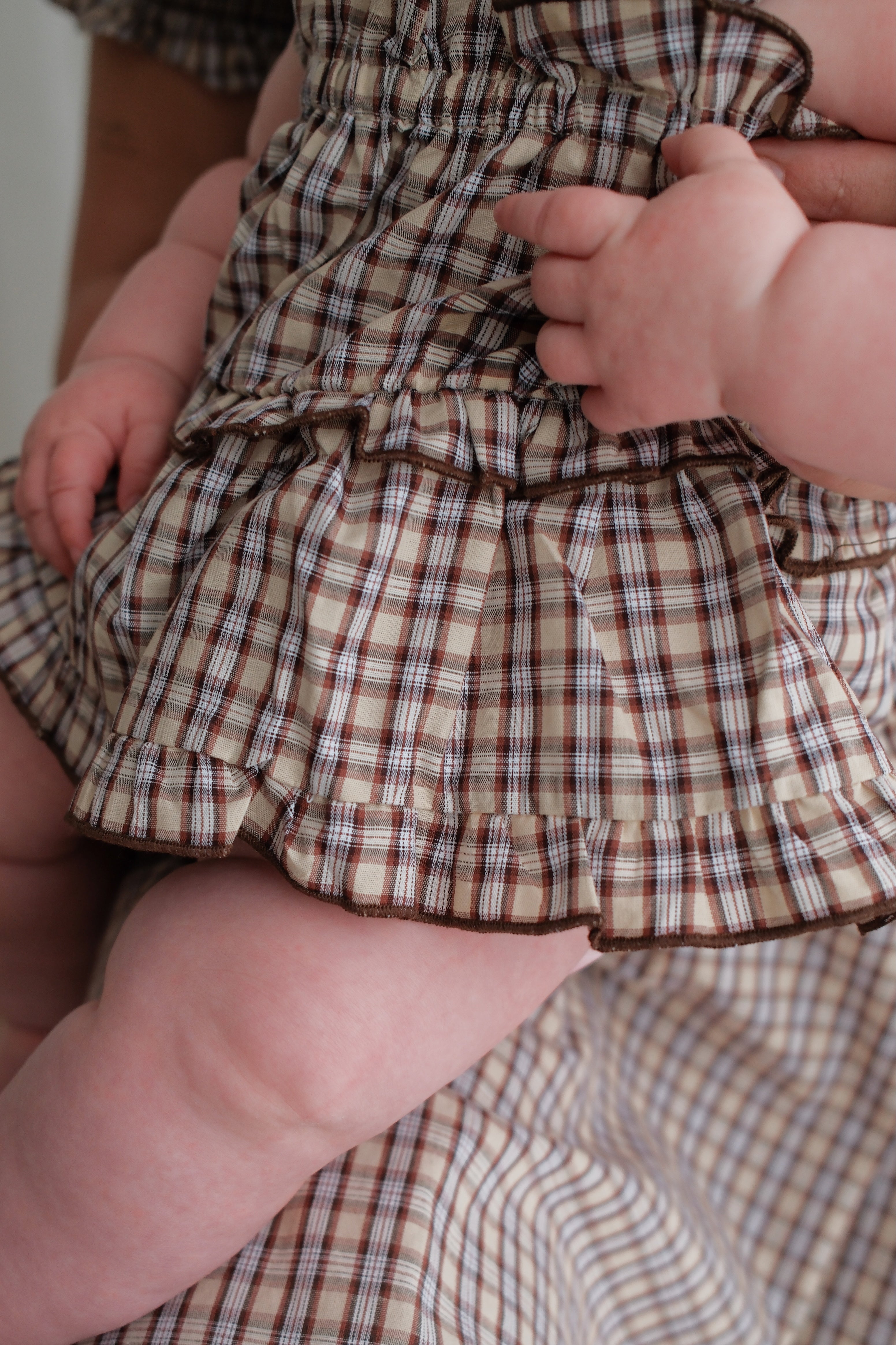 LUCY SINGLET TRUFFLE CHECK