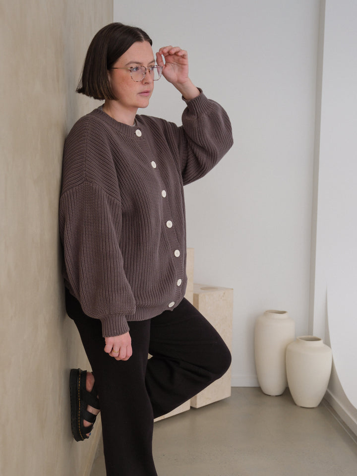 CARDIGAN | CHARCOAL (WOMEN'S)