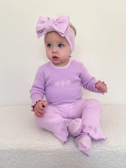 LEGGINGS FLARE LILAC