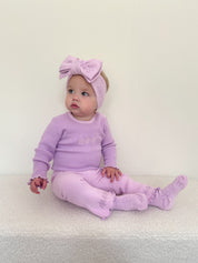 LEGGINGS FLARE LILAC