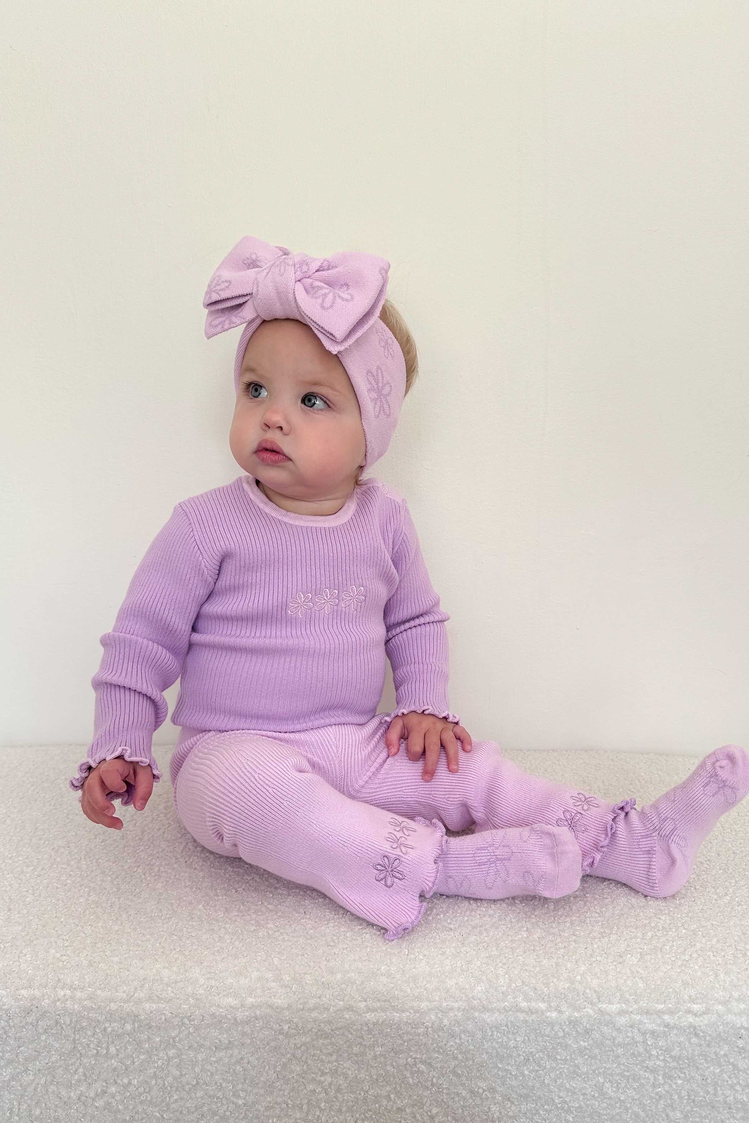 LEGGINGS FLARE LILAC
