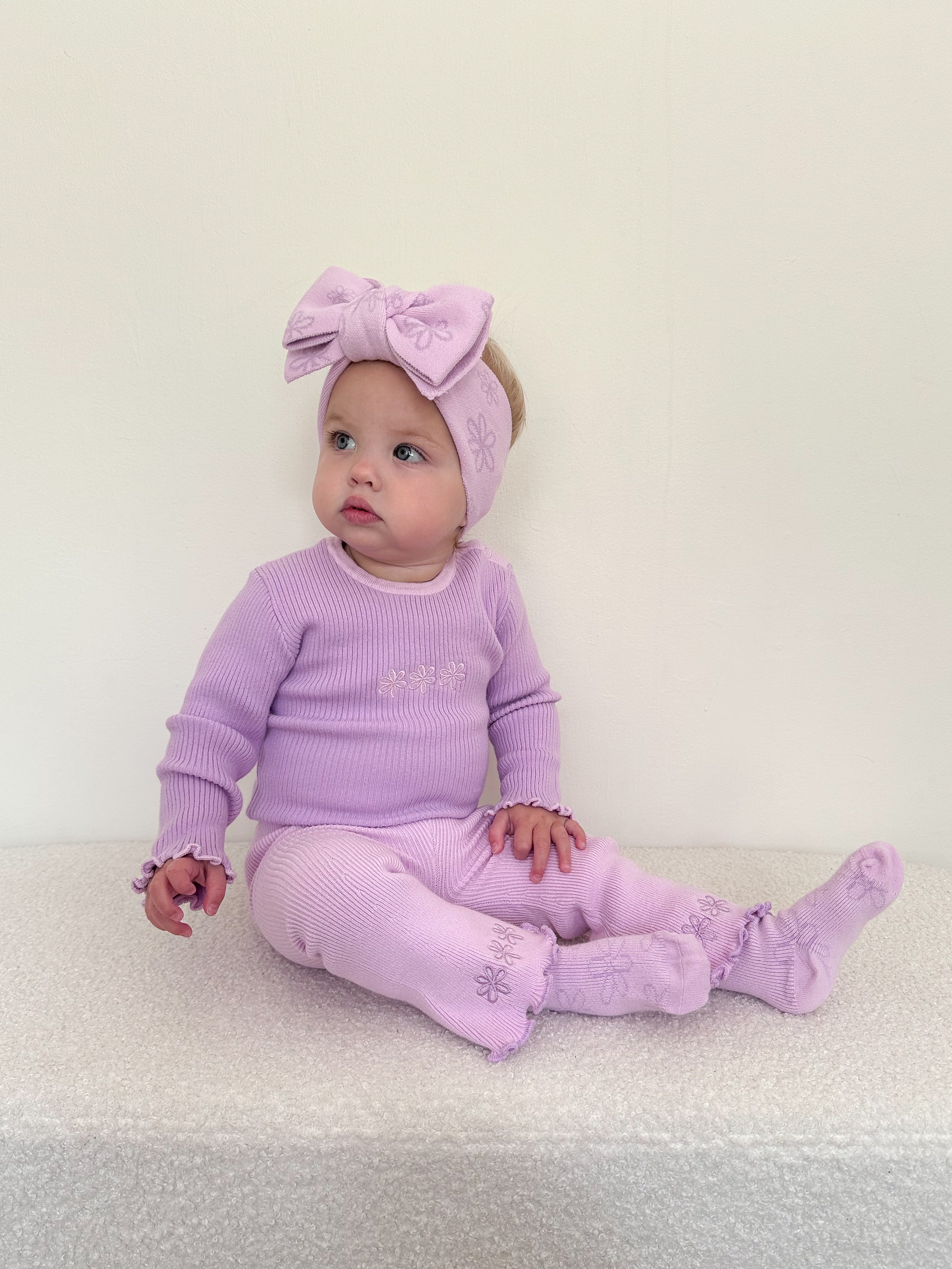 LEGGINGS FLARE LILAC