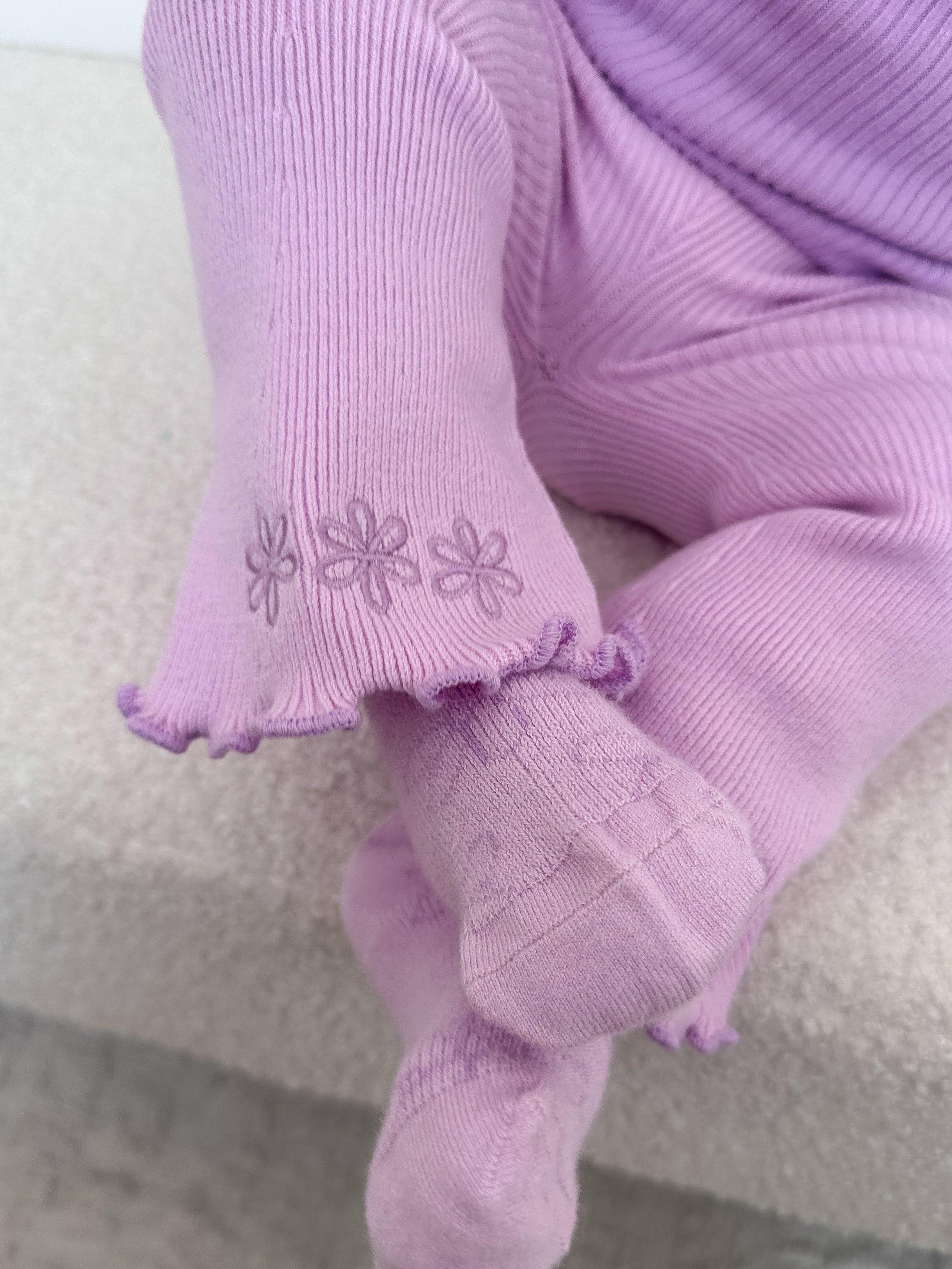 LEGGINGS FLARE LILAC