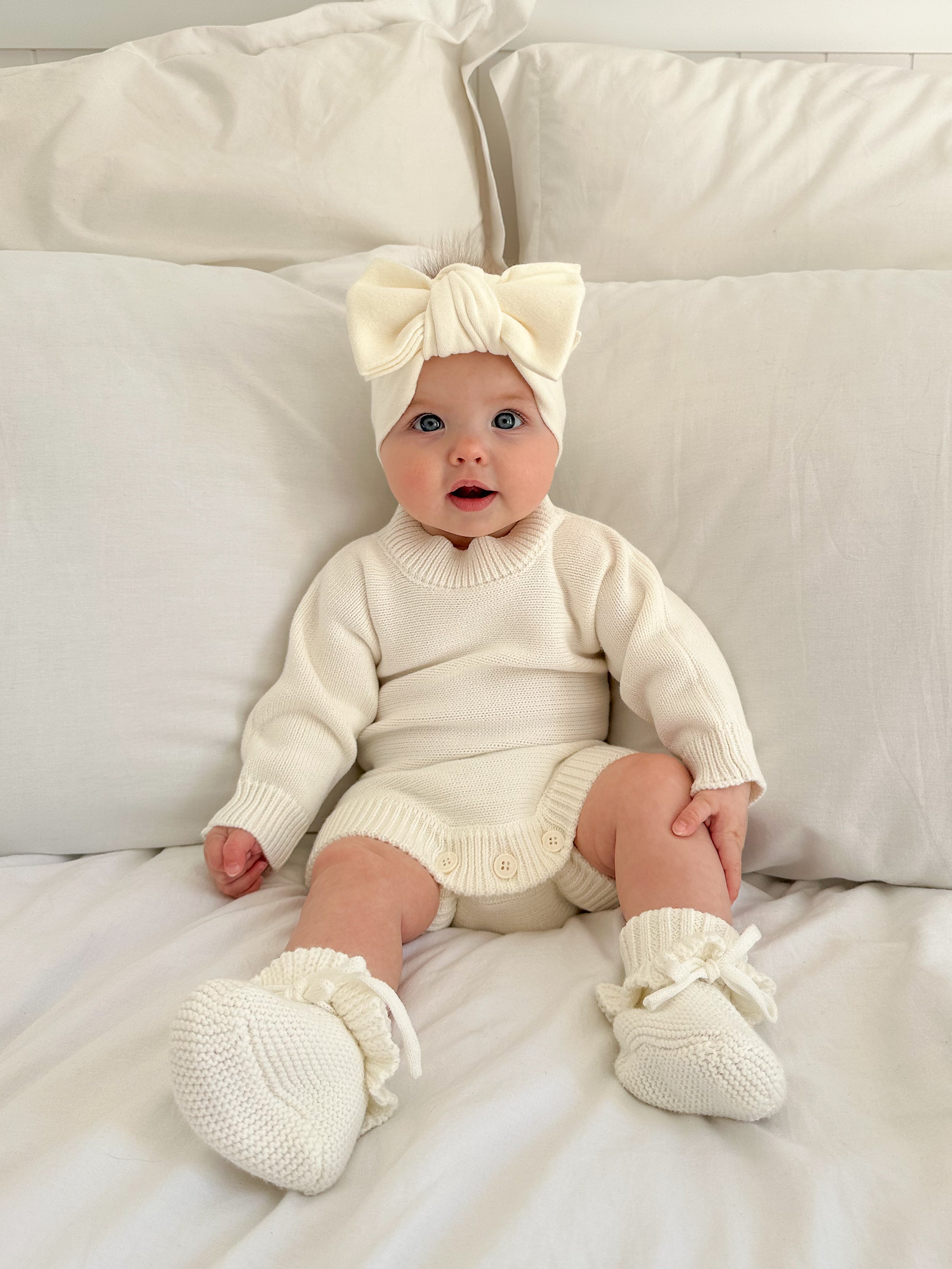 HEIRLOOM ROMPER MILK