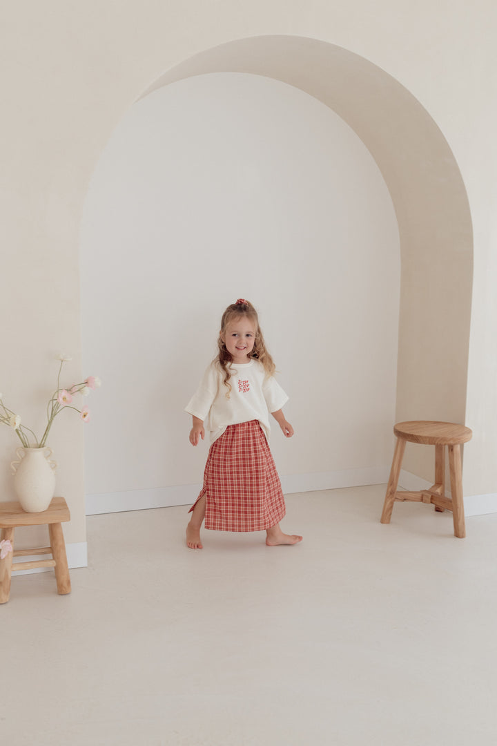 SIGNATURE TEE | MILK (KIDS)