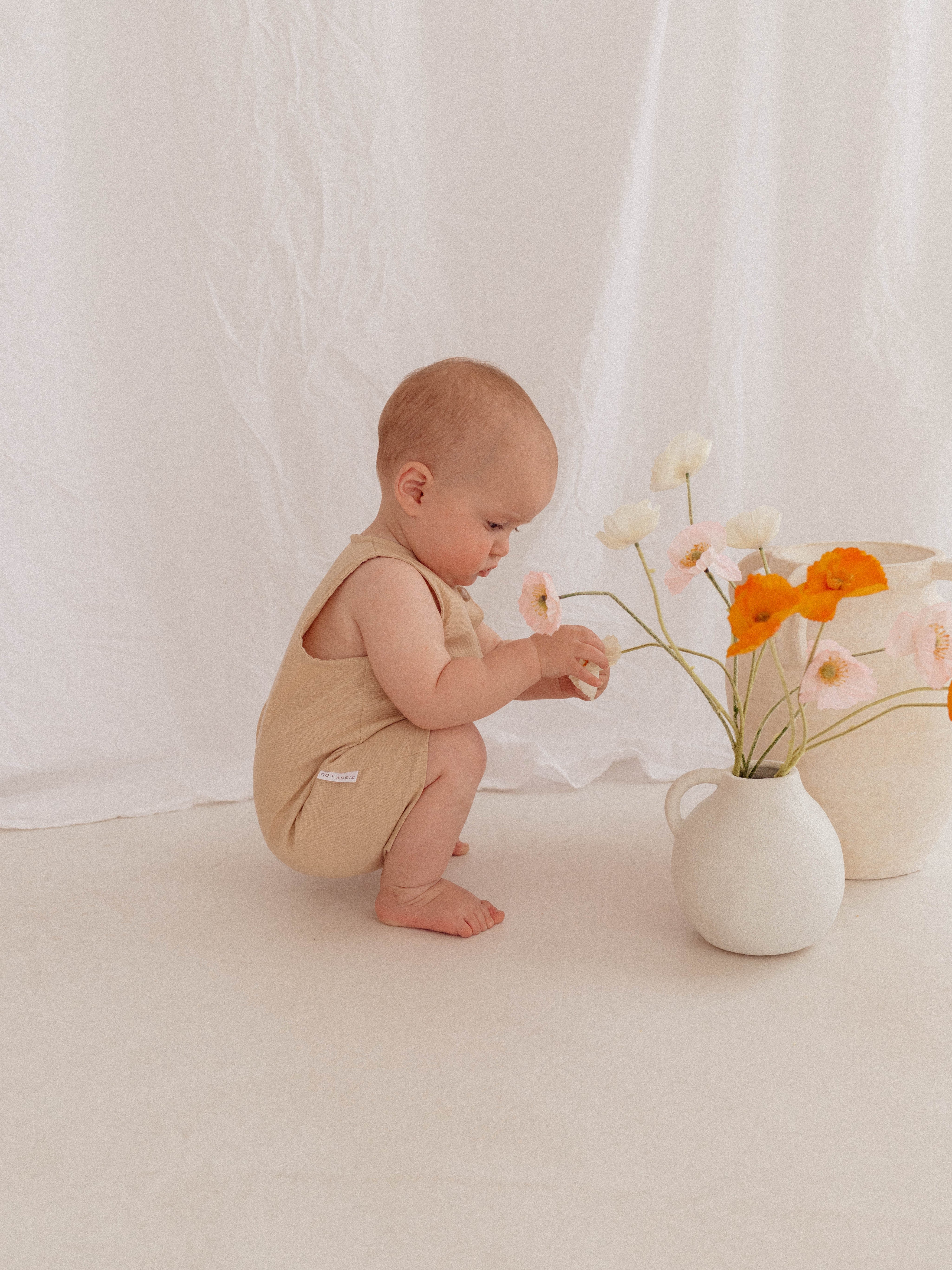 PLAYSUIT | OATMEAL- LAST ONE