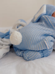 CLASSIC KNIT ROMPER EASTER (BEAU)