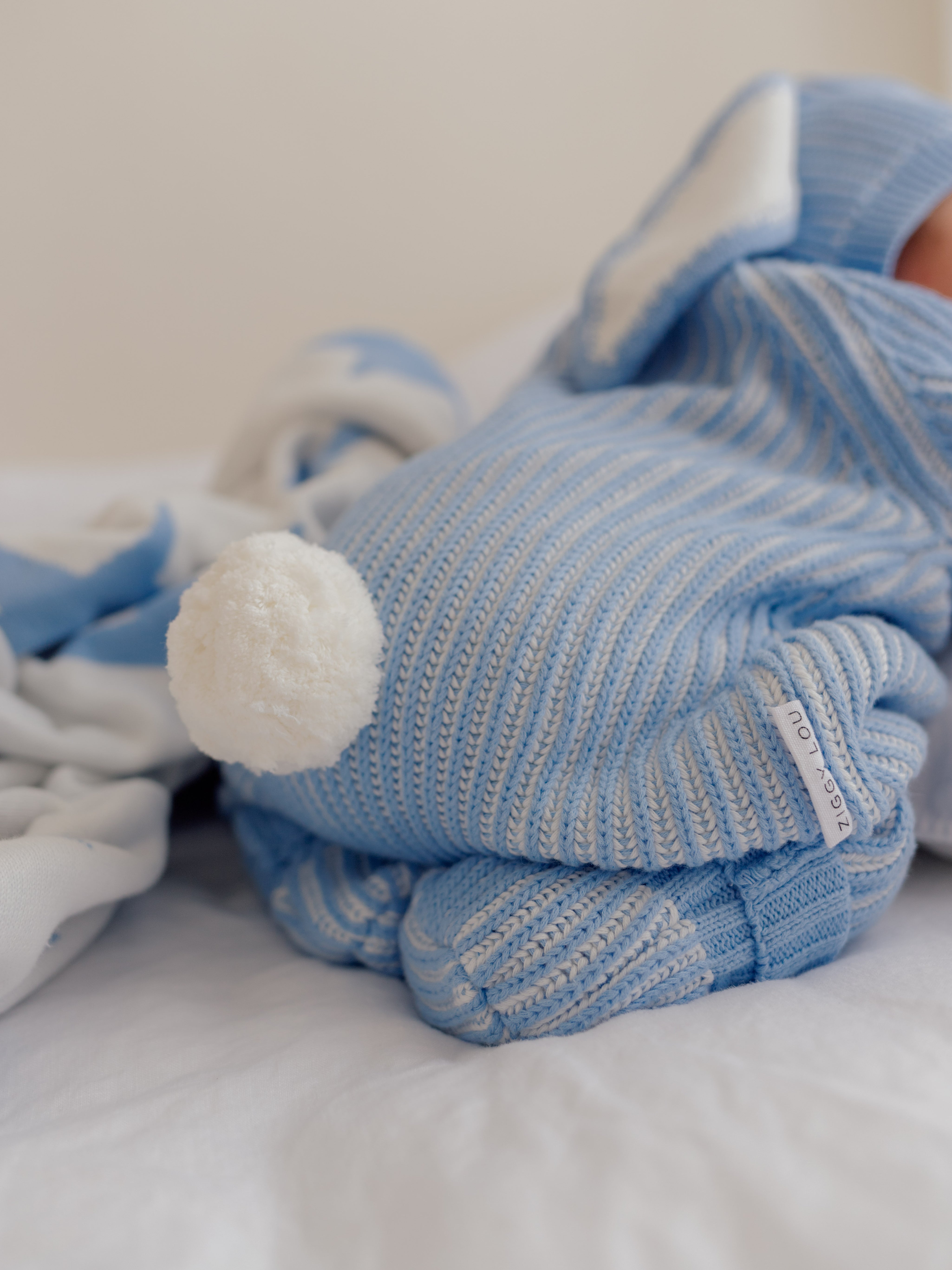 CLASSIC KNIT ROMPER EASTER (BEAU)