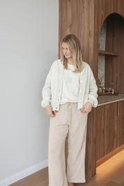 CASSIDY CARDIGAN TEA TREE