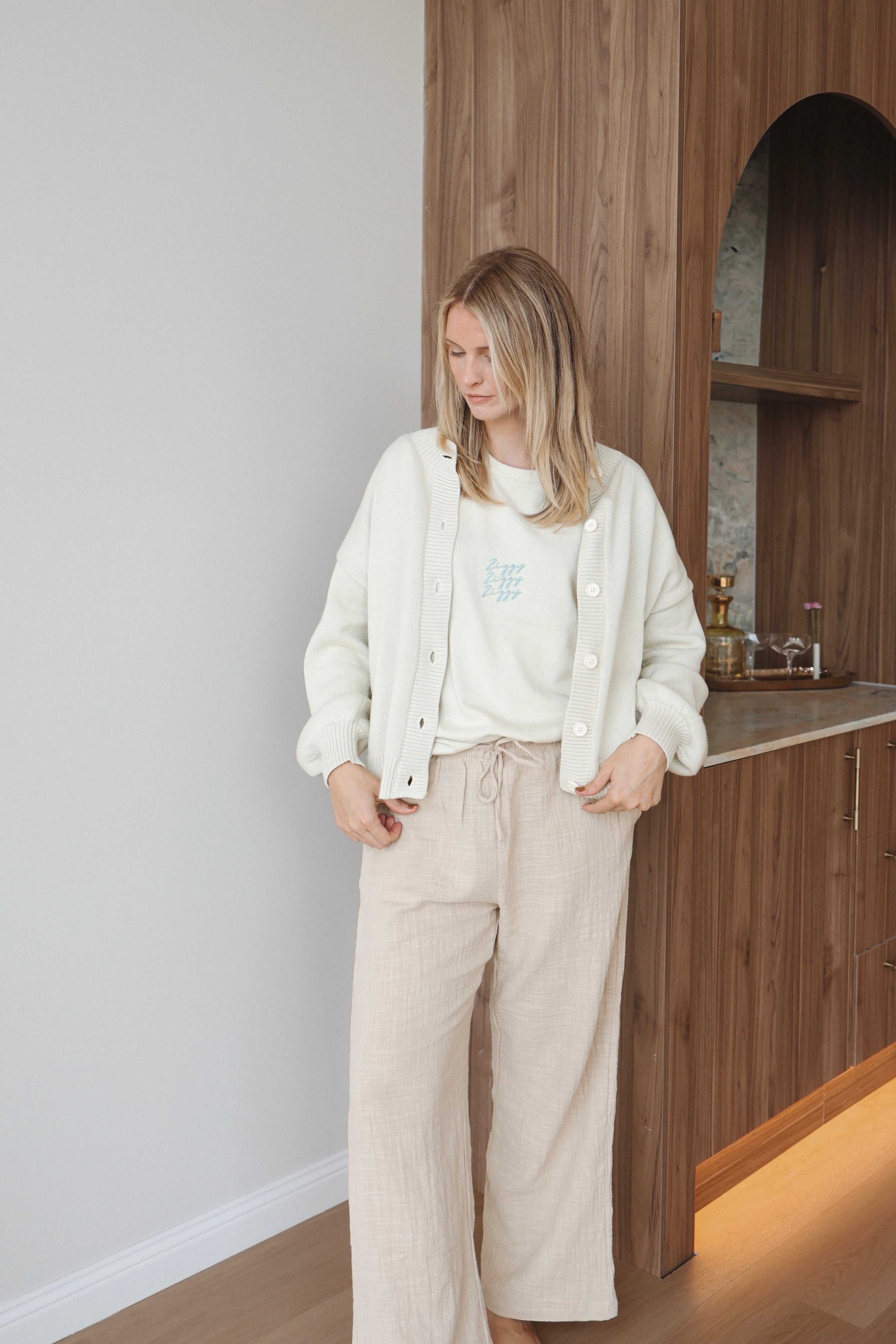 CASSIDY CARDIGAN TEA TREE