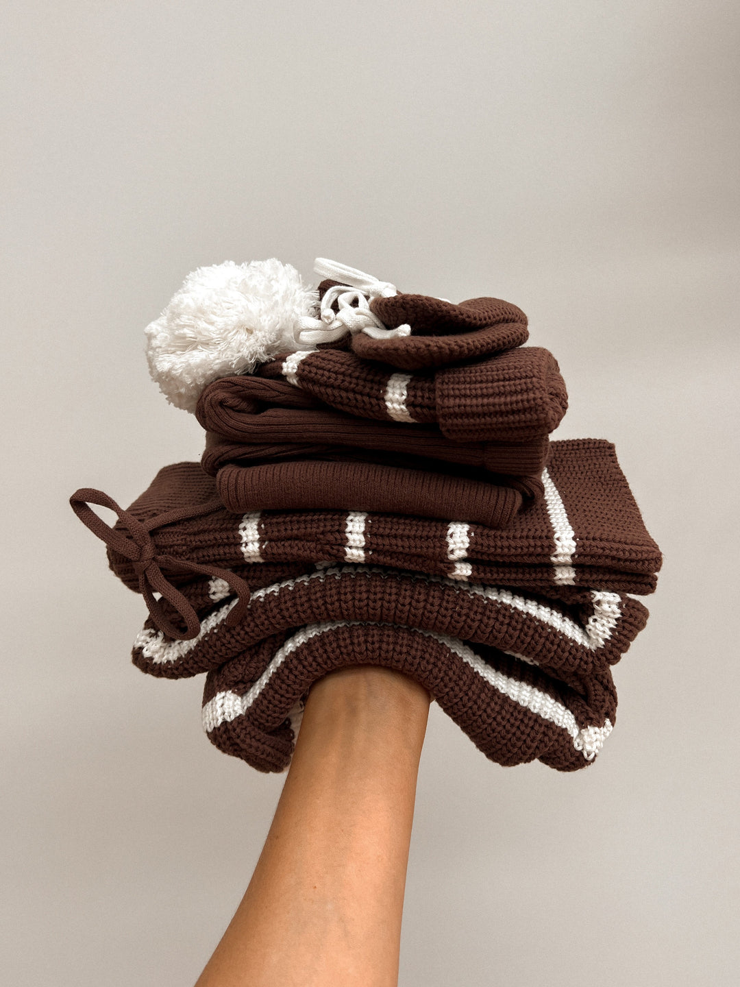 JUMPER | CHOCOLATE STRIPES - Pre-Order June