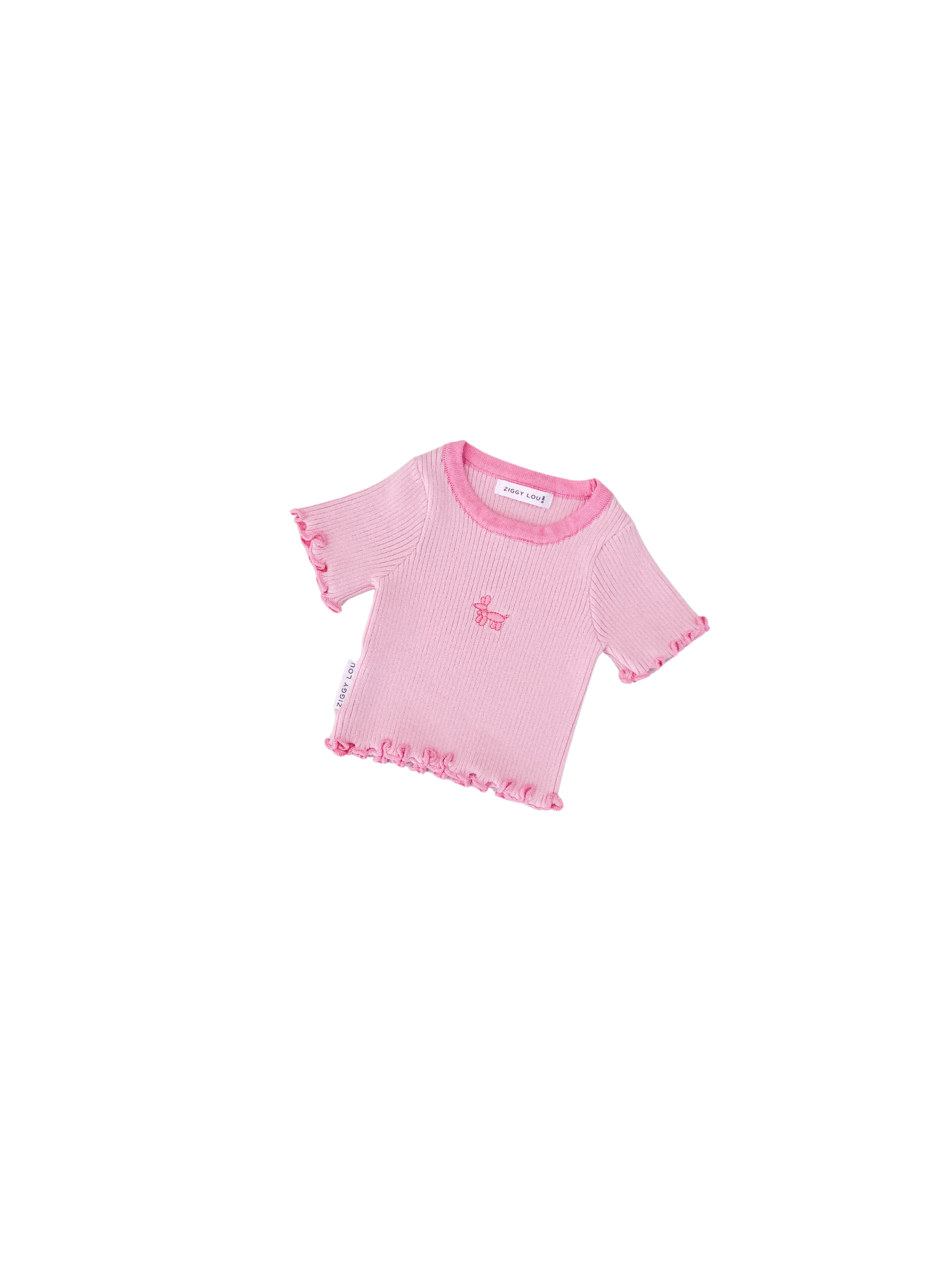 RIBBED TEE | MABEL