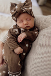 CLASSIC KNIT ROMPER COCO