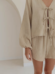 BLOUSE | PISTACHIO (WOMEN'S) - LAST CHANCE